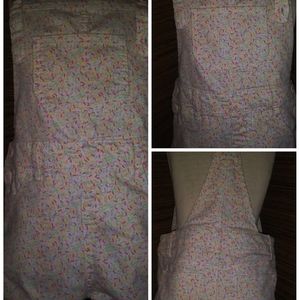 6X Girls Overalls with Sprinkled design